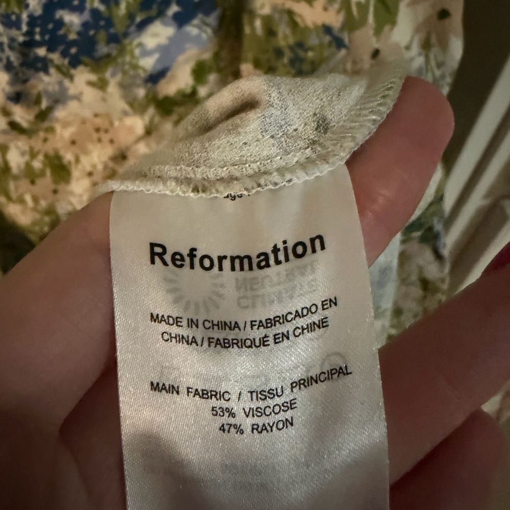Reformation Floral Vista skirt - Picture 5 of 5